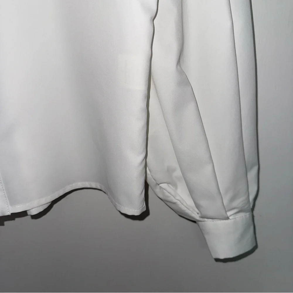 Puff Sleeve Button Down - Picture 8 of 8